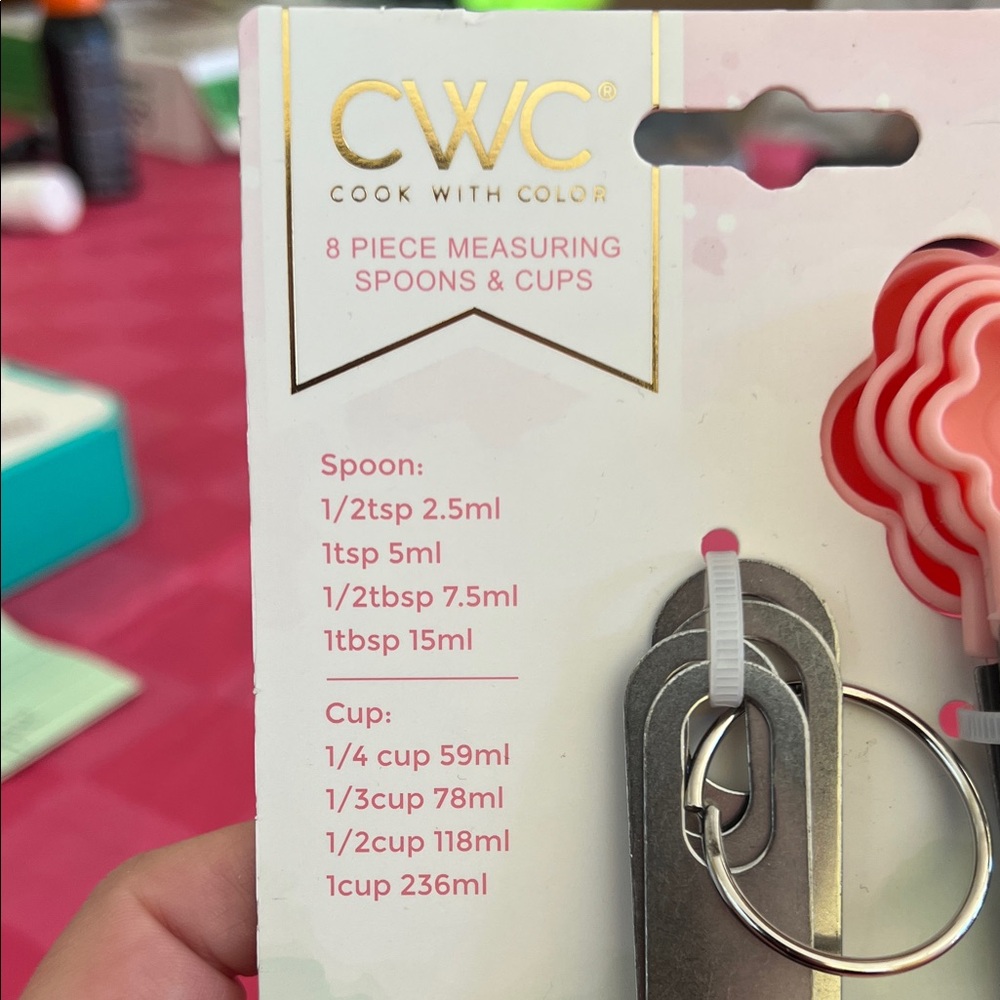 CWC Pink Measuring Cups Set - Picture 2 of 3